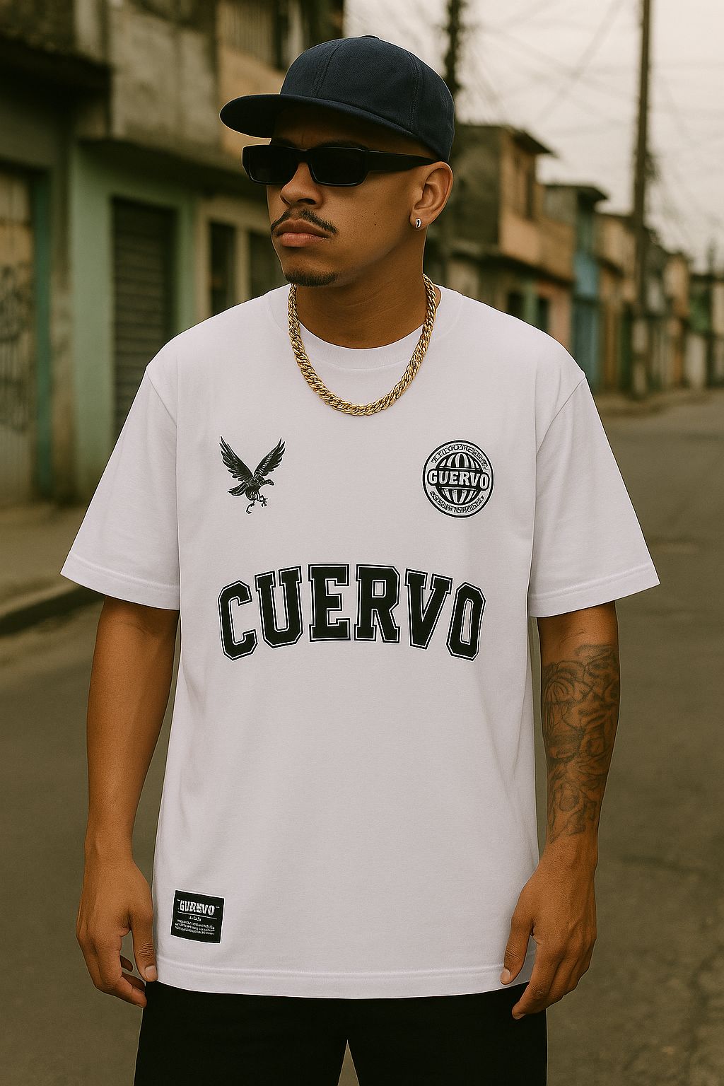 Camiseta Selected - Cuervo