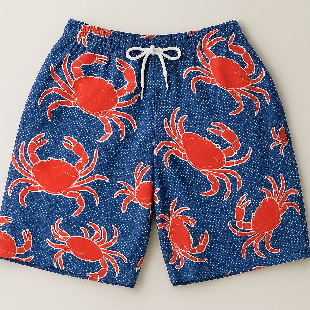 Short Praia Crab Style  Ponciano