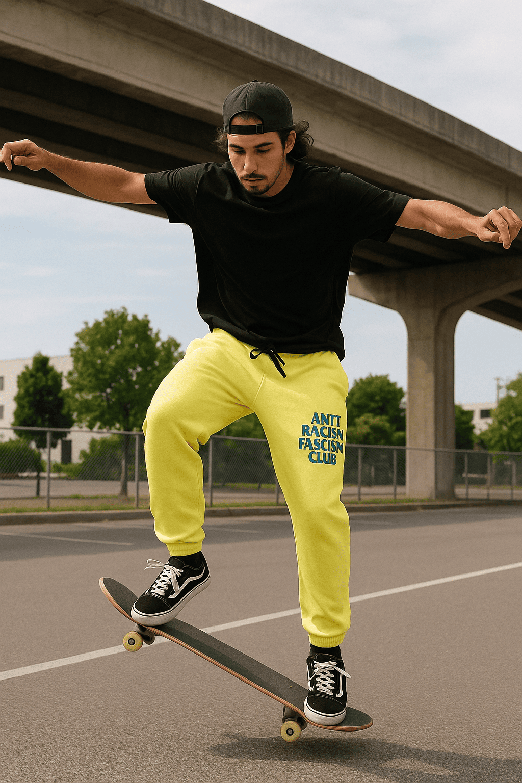 Calça Moletom Anti Racism-Chronic