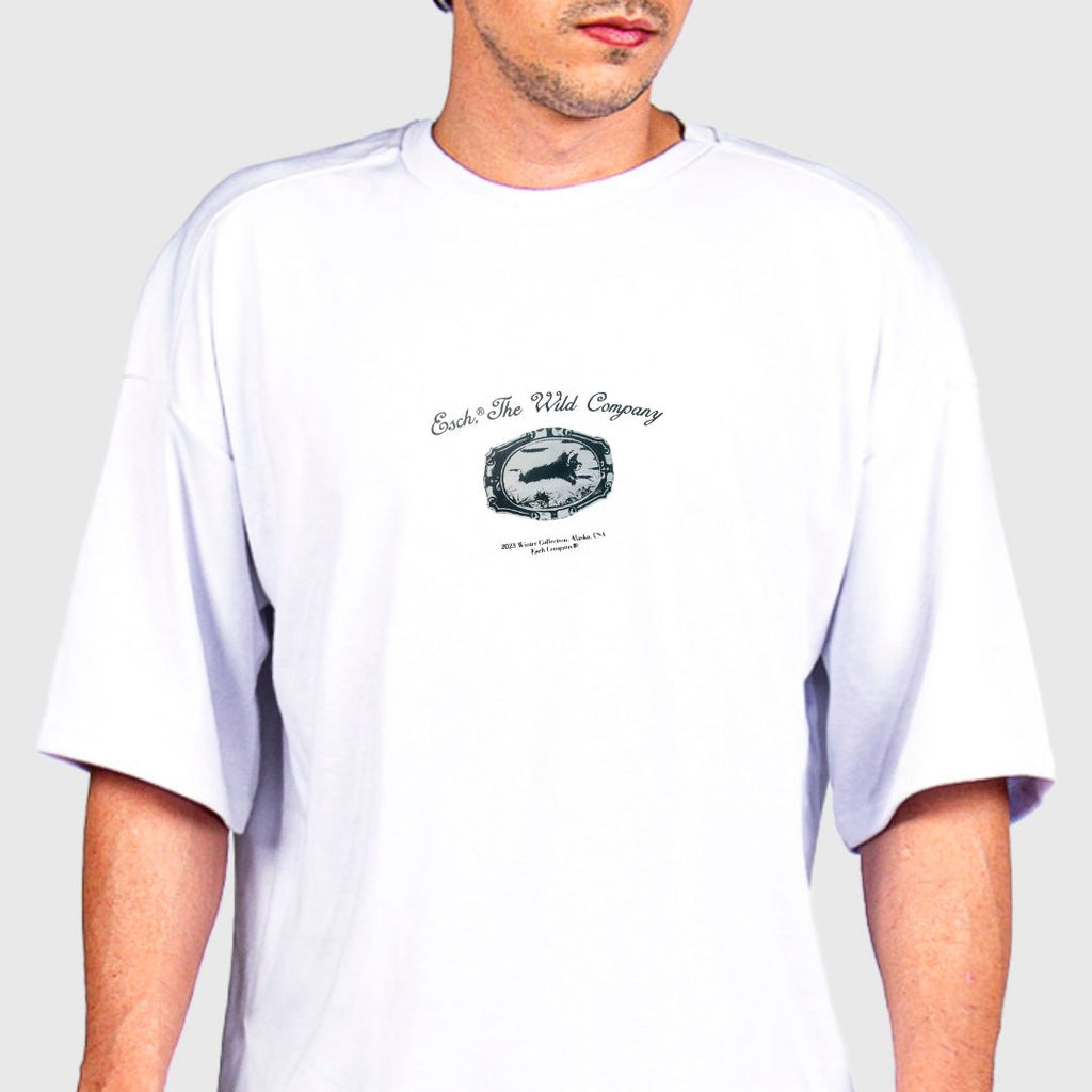 Camiseta Esch Company Alaska Branco