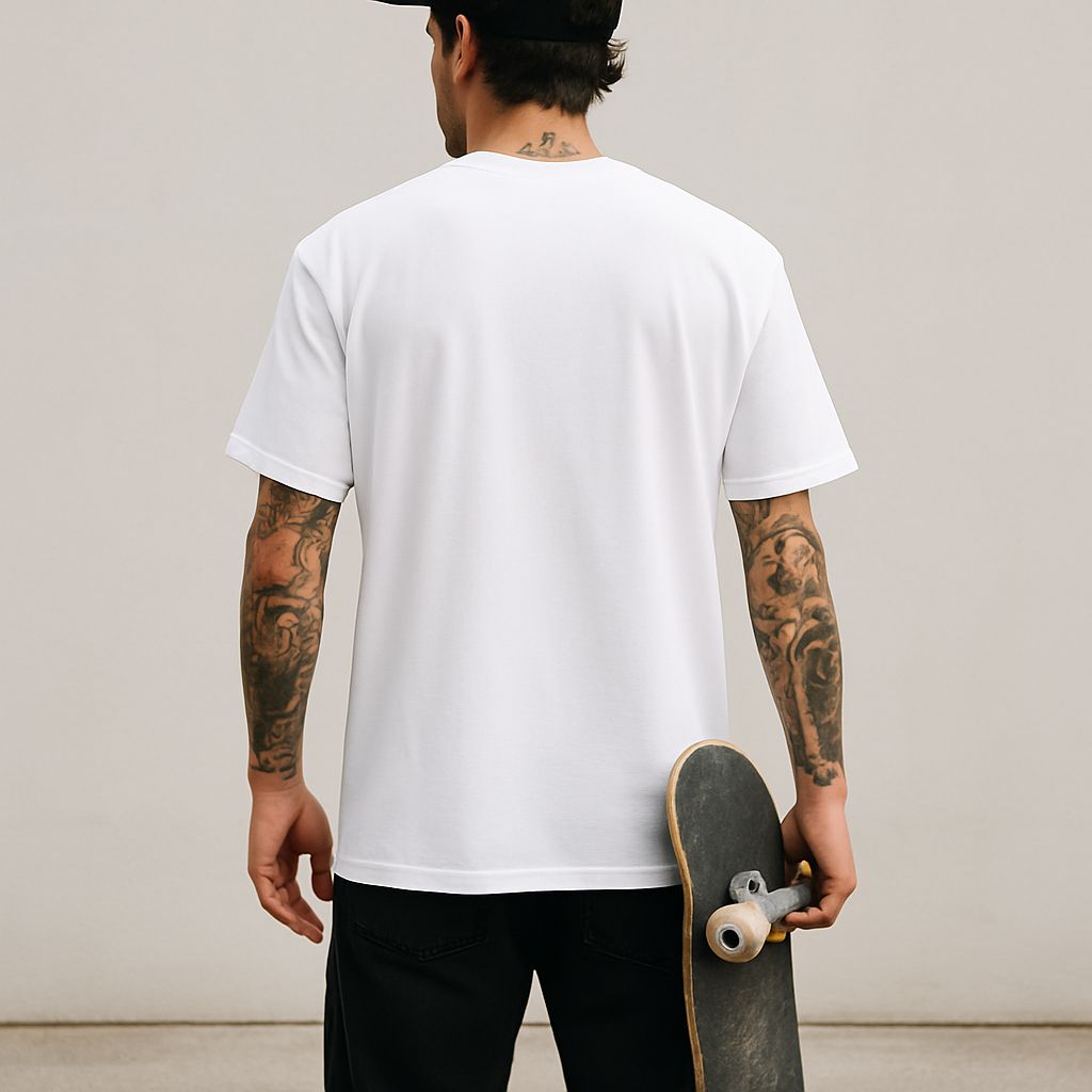 Camiseta Street Premium Ponci Company - Branca