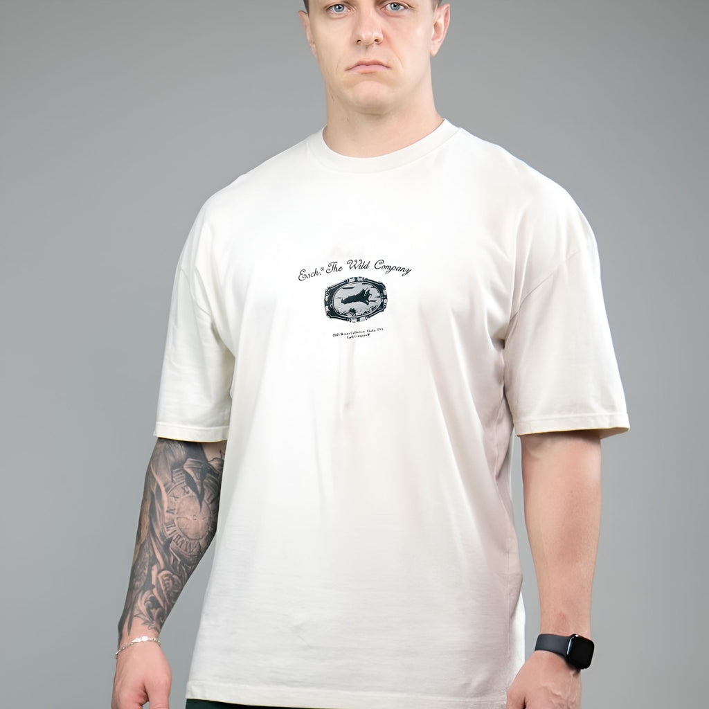 Camiseta Esch Company Alaska – White Off