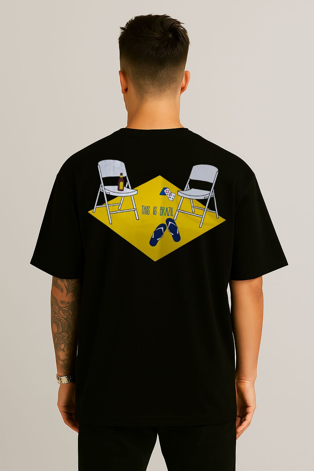 Camiseta Oversized Ponci Company® This Is Brazil
