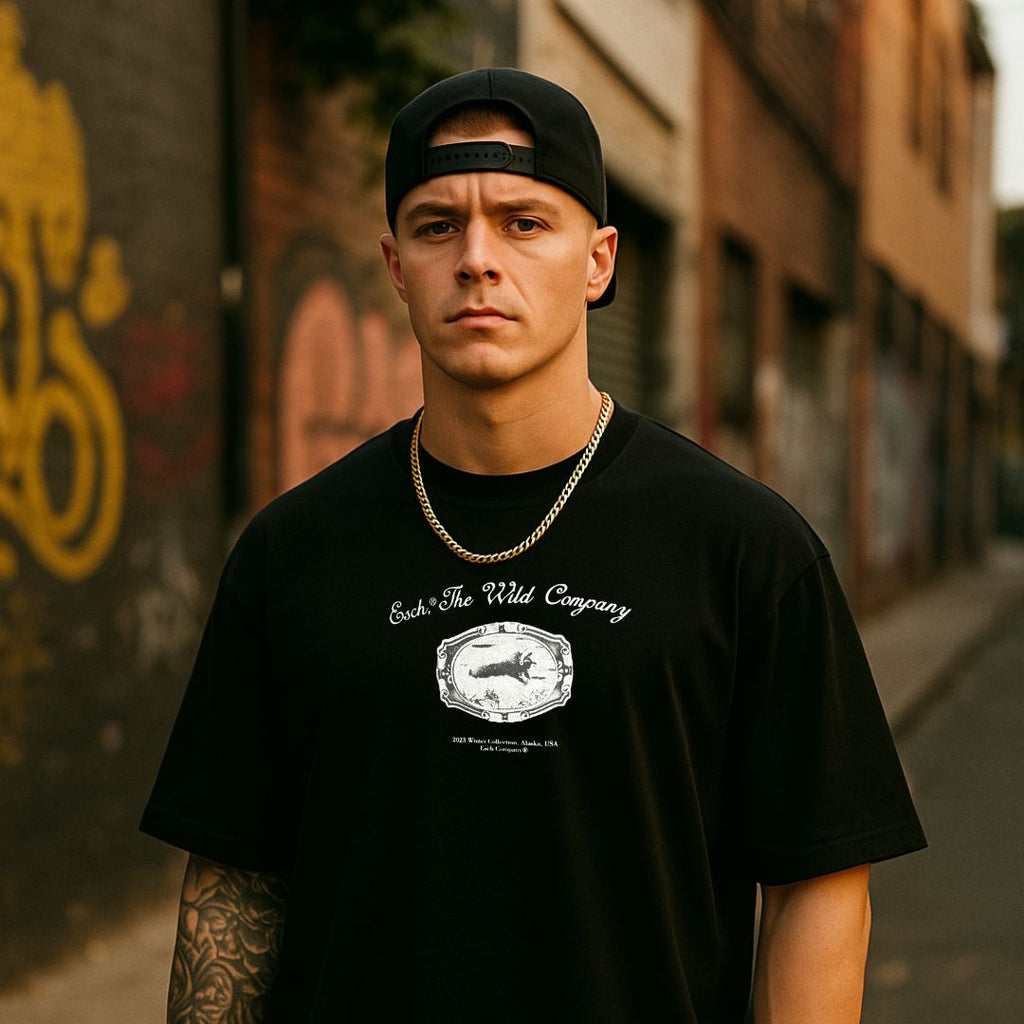 Camiseta Esch Company Alaska – Preto