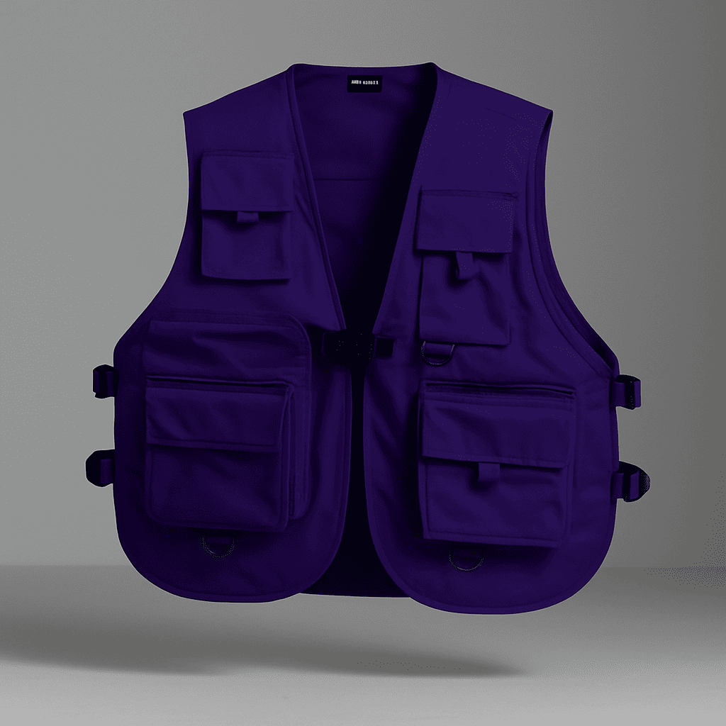 COLETE UTILITÁRIO BULLET ROXO