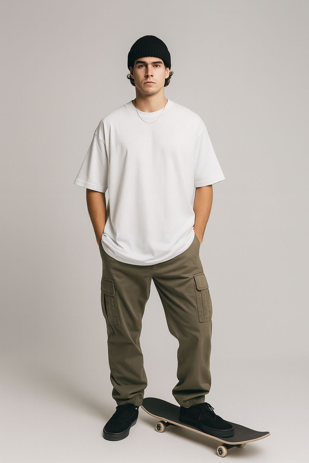 Camiseta Street Premium Ponci Company - Branca