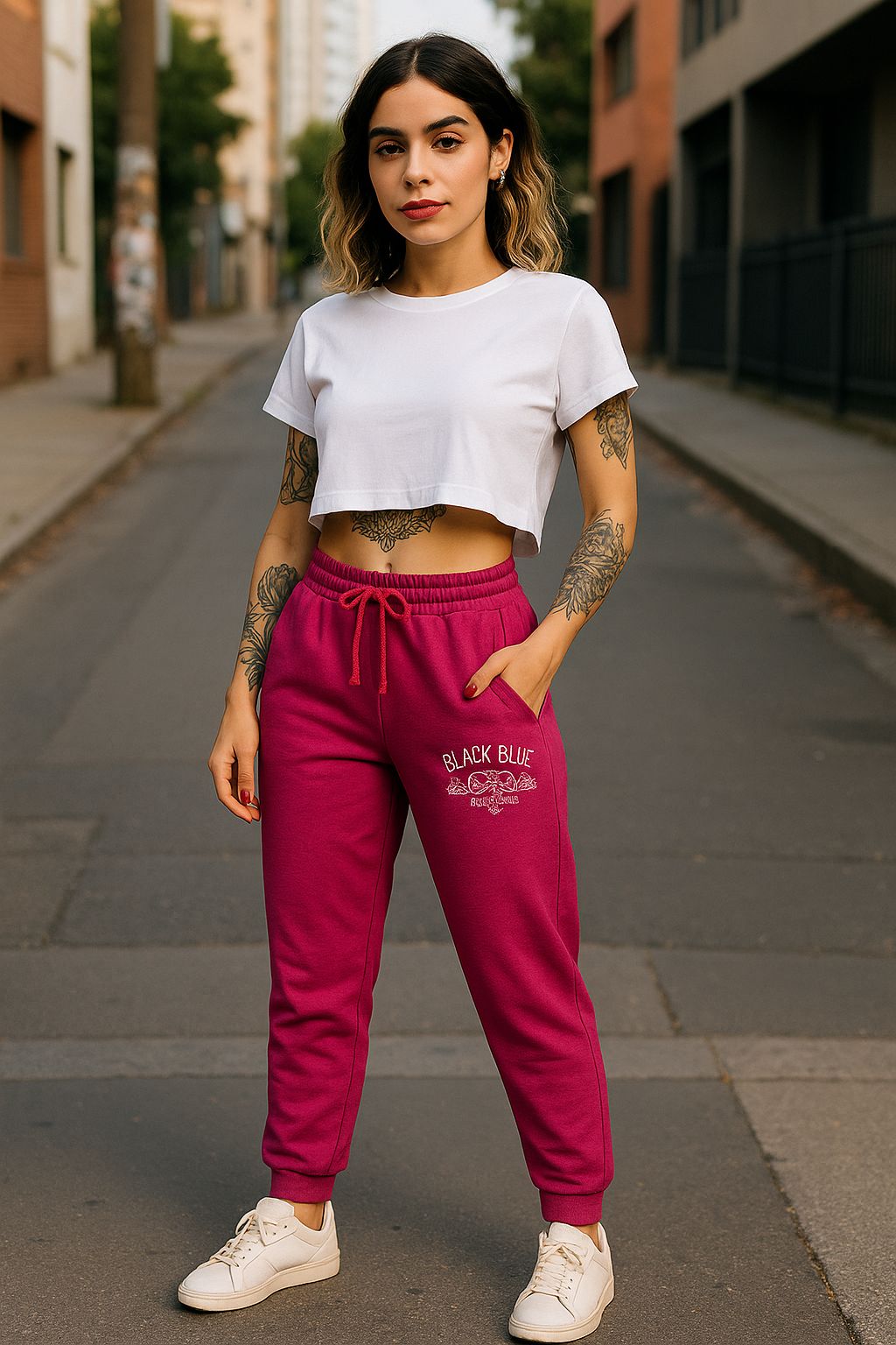 Calça Jogger Feminina BLACK BLUE