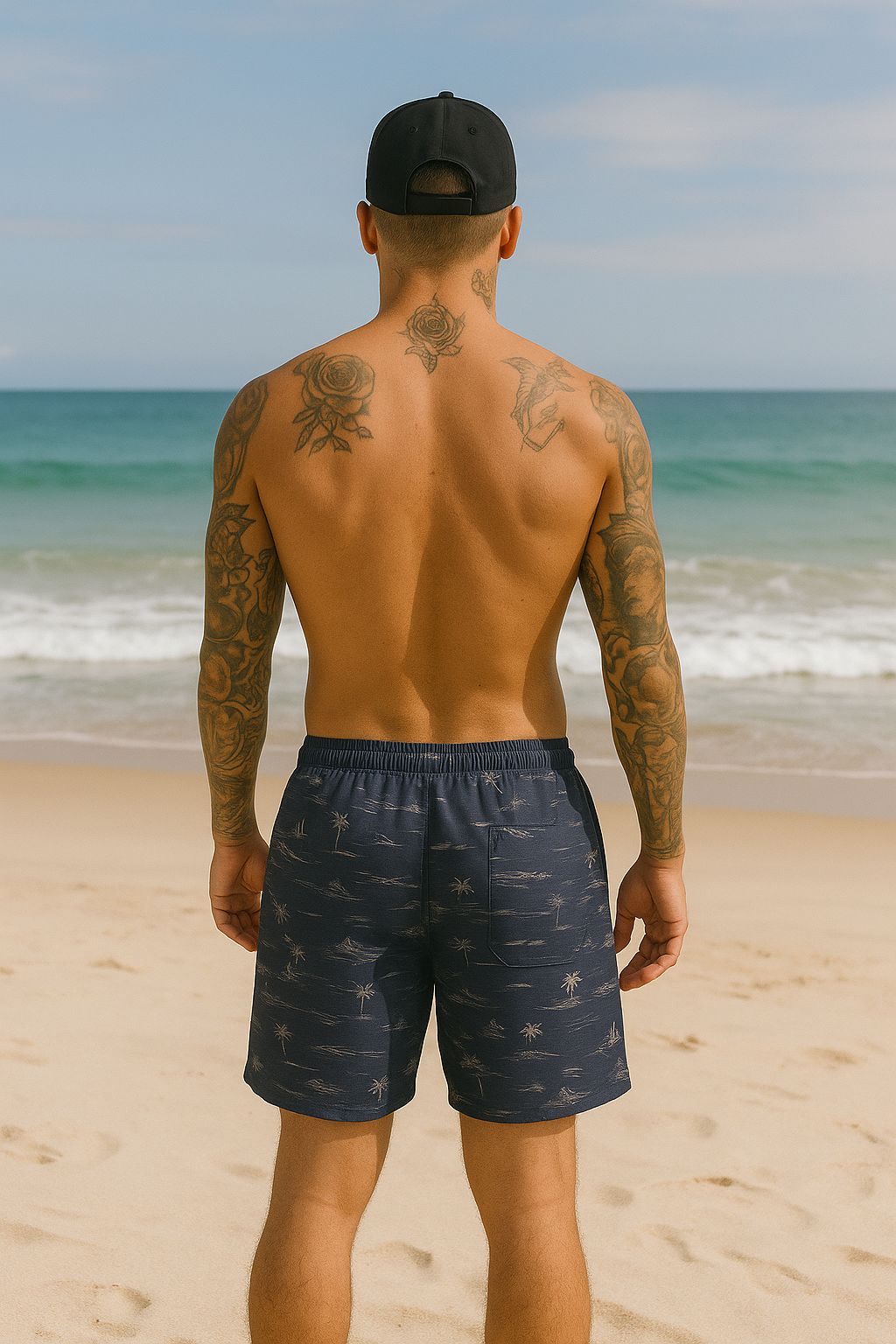 Short Ponciano Island Vibes  Marinho