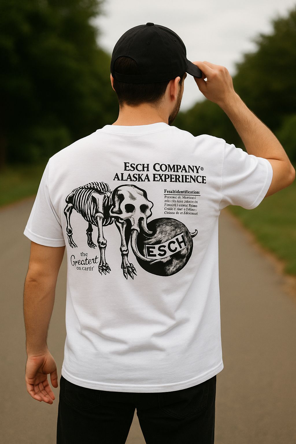 Camiseta Esch Company Alaska White
