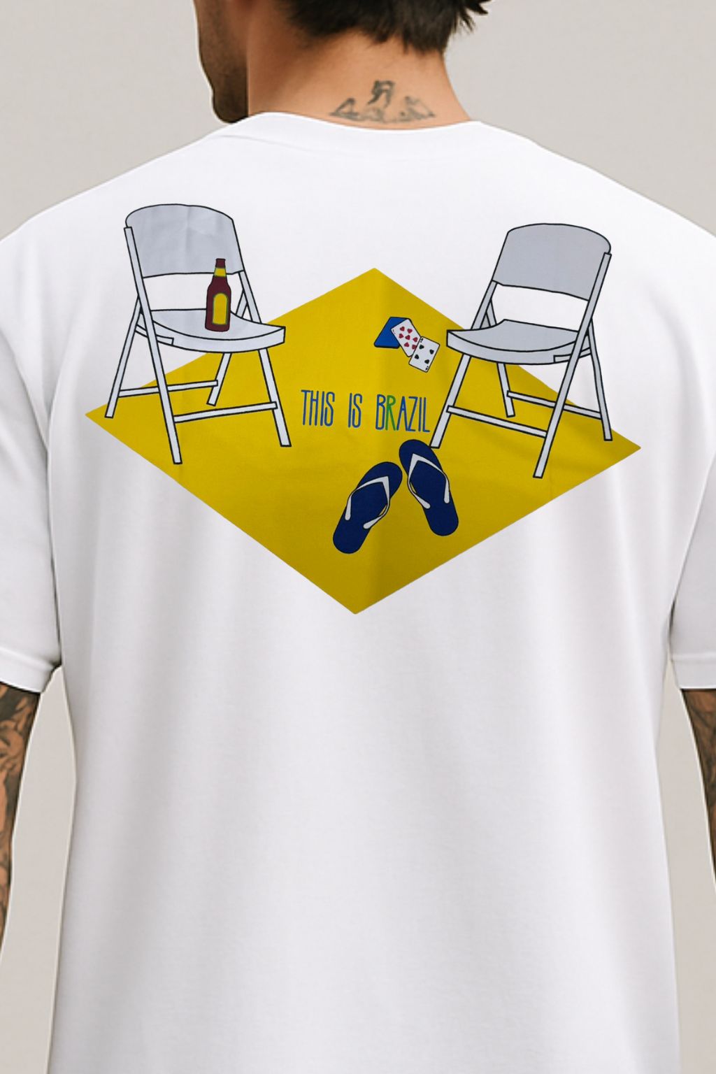 Camiseta Oversized Ponci Company® This Is Brazil