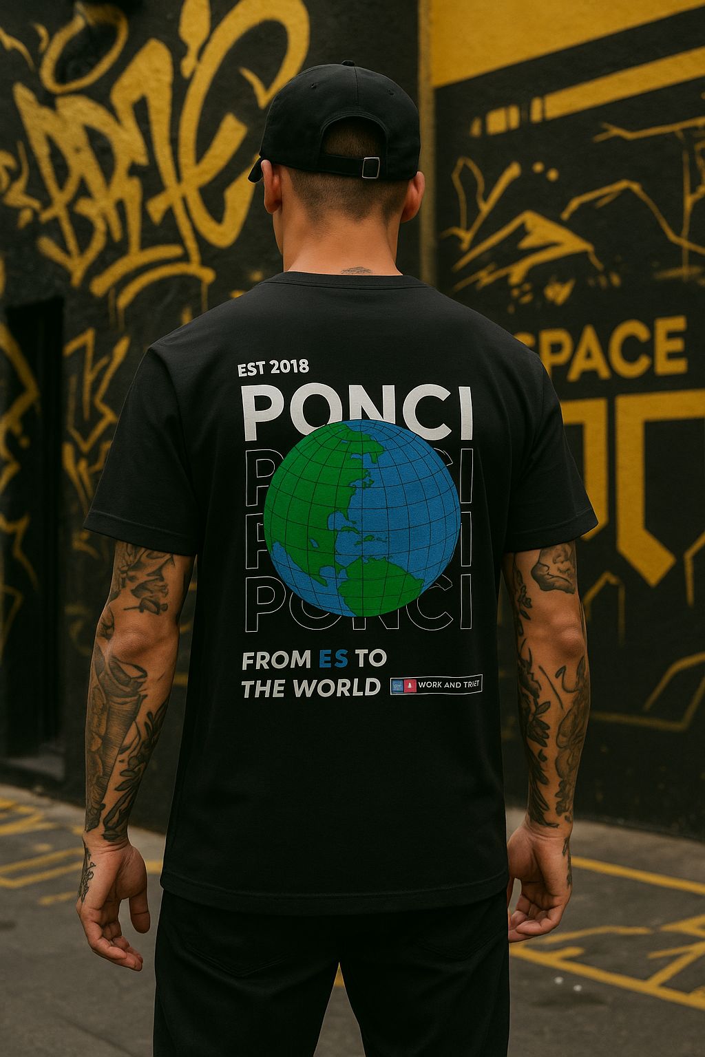 Camiseta PONCI World