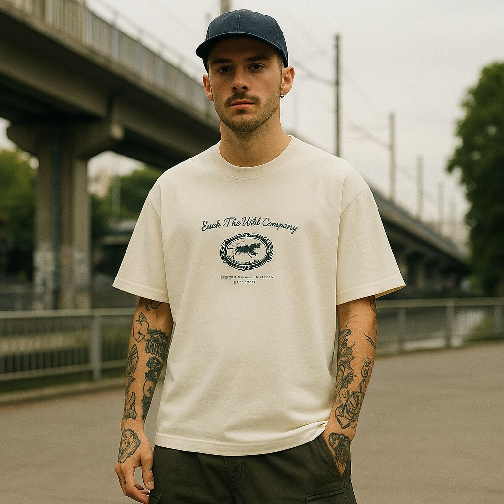 Camiseta Esch Company Alaska – White Off