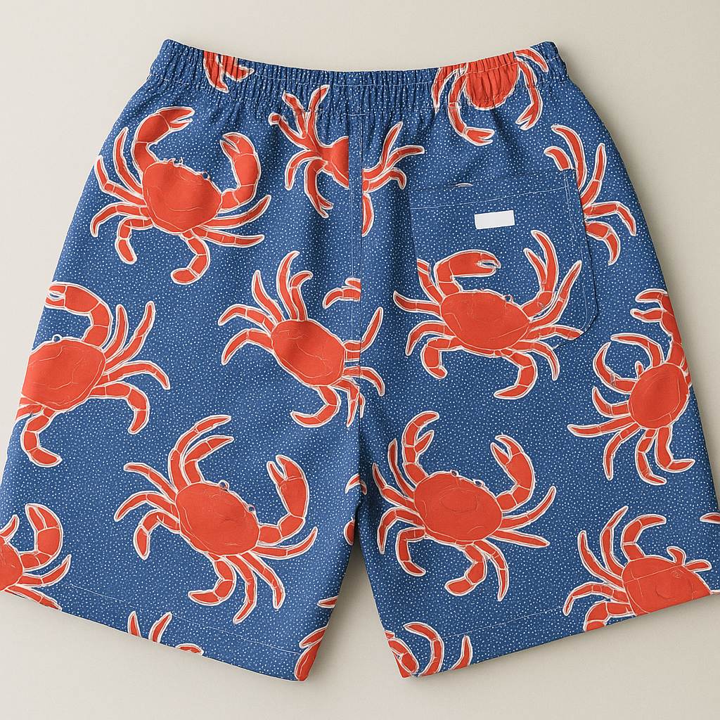 Short Praia Crab Style  Ponciano