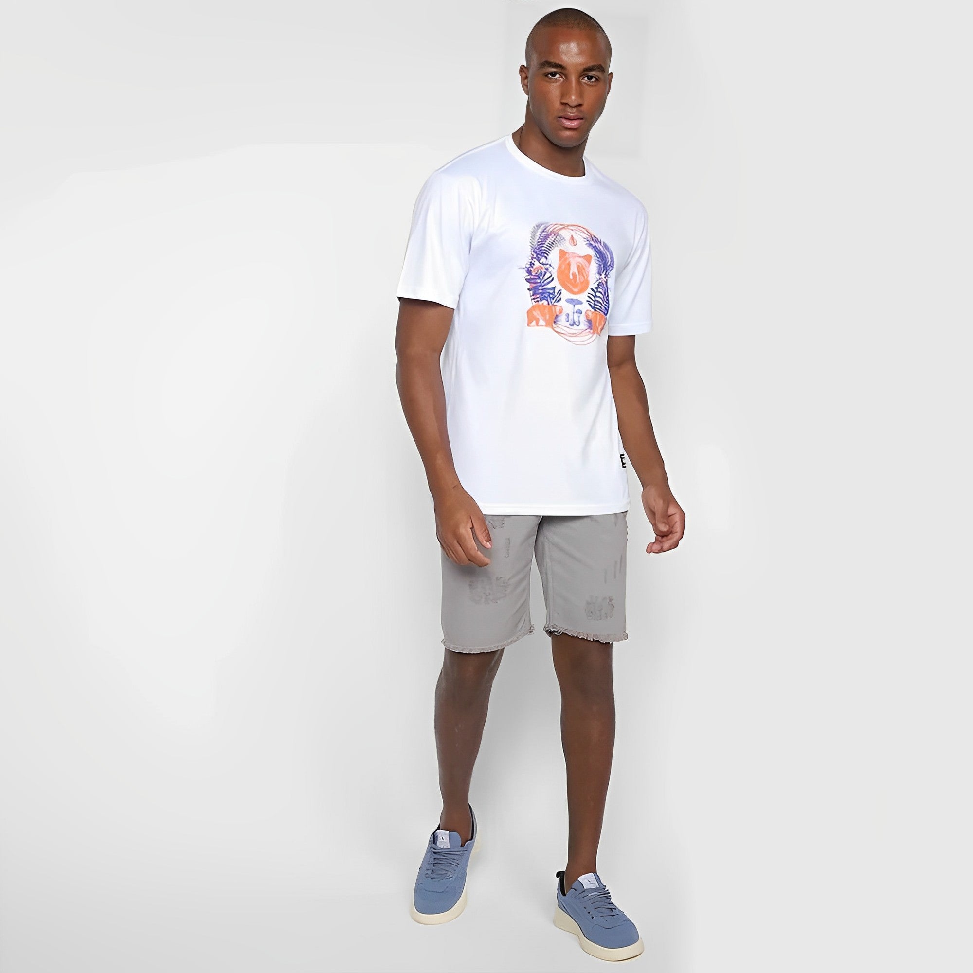 Camiseta Grizzly Animal Kingdon Ss Tee