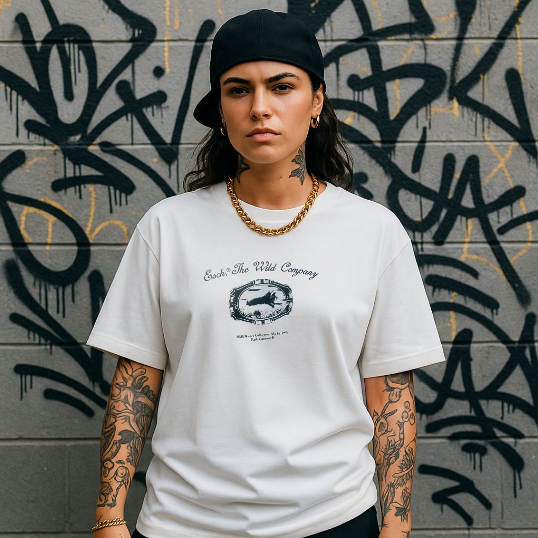 Camiseta Esch Company Alaska Branco