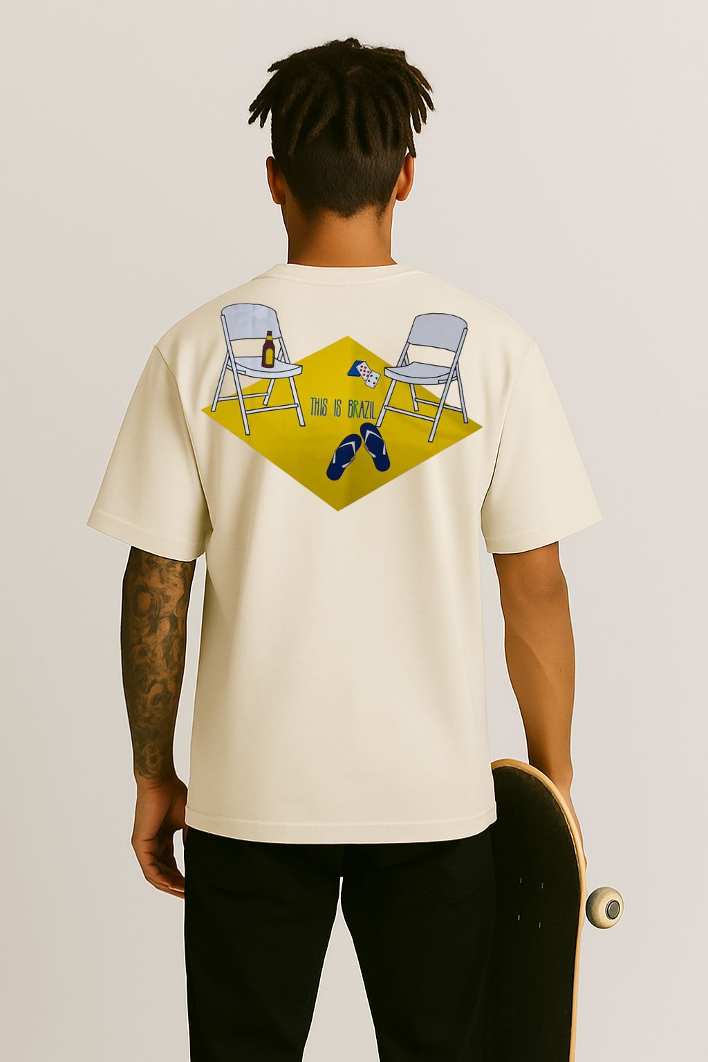 Camiseta Oversized Ponci Company® This Is Brazil