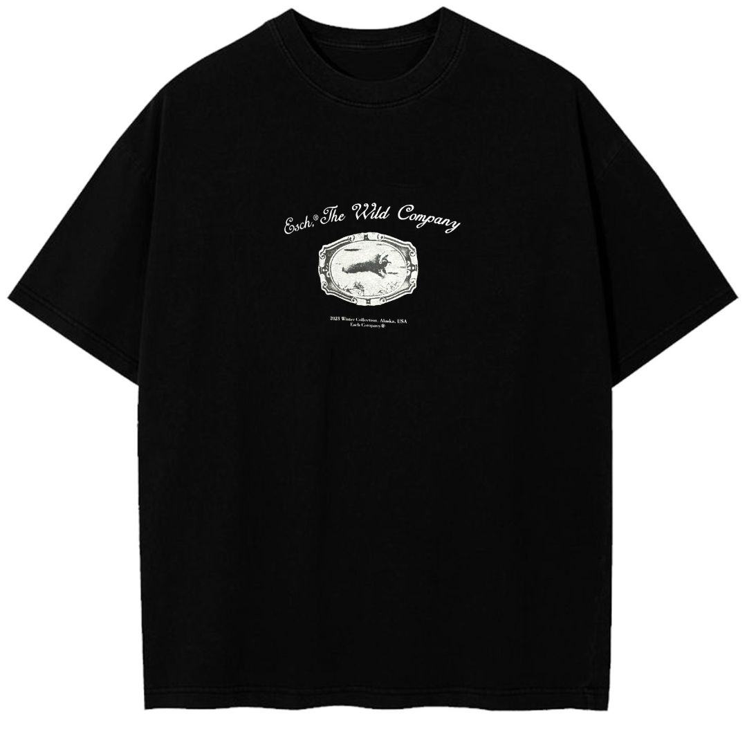 Camiseta Esch Company Alaska – Preto