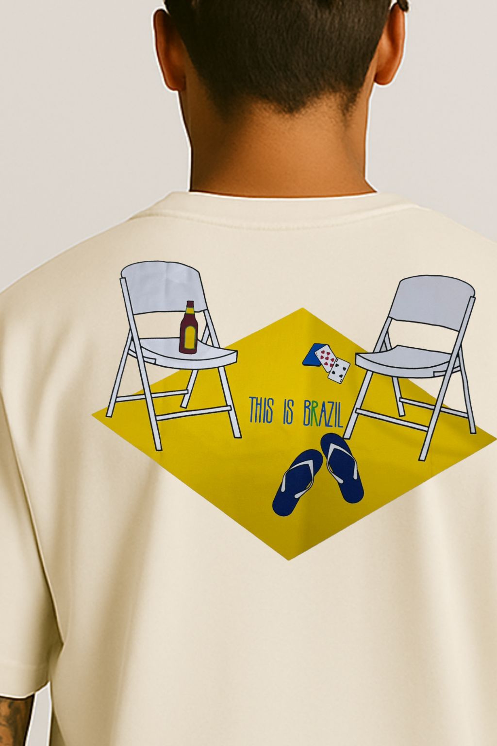 Camiseta Oversized Ponci Company® This Is Brazil