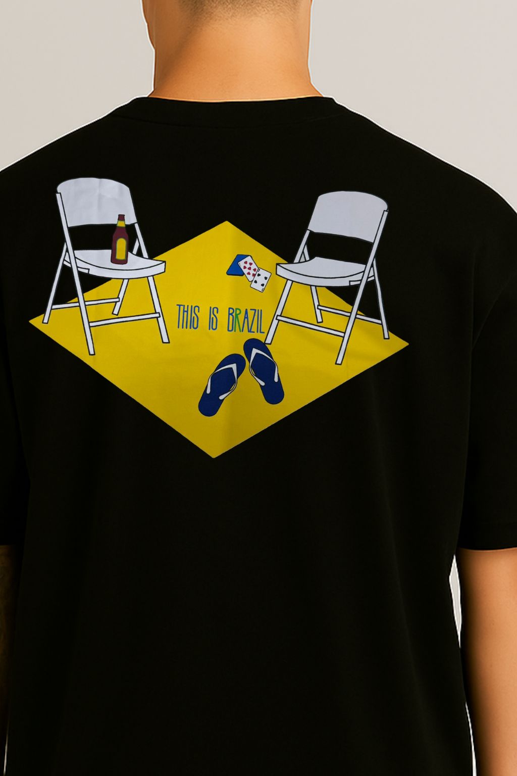 Camiseta Oversized Ponci Company® This Is Brazil