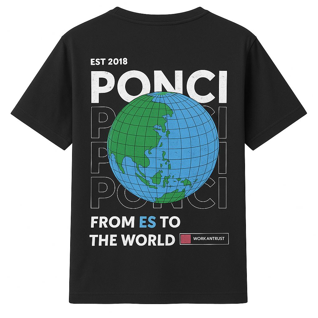 Camiseta PONCI World