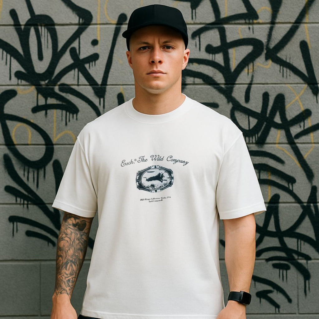 Camiseta Esch Company Alaska Branco