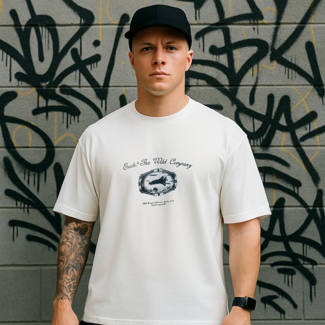 Camiseta Esch Company Alaska Branco