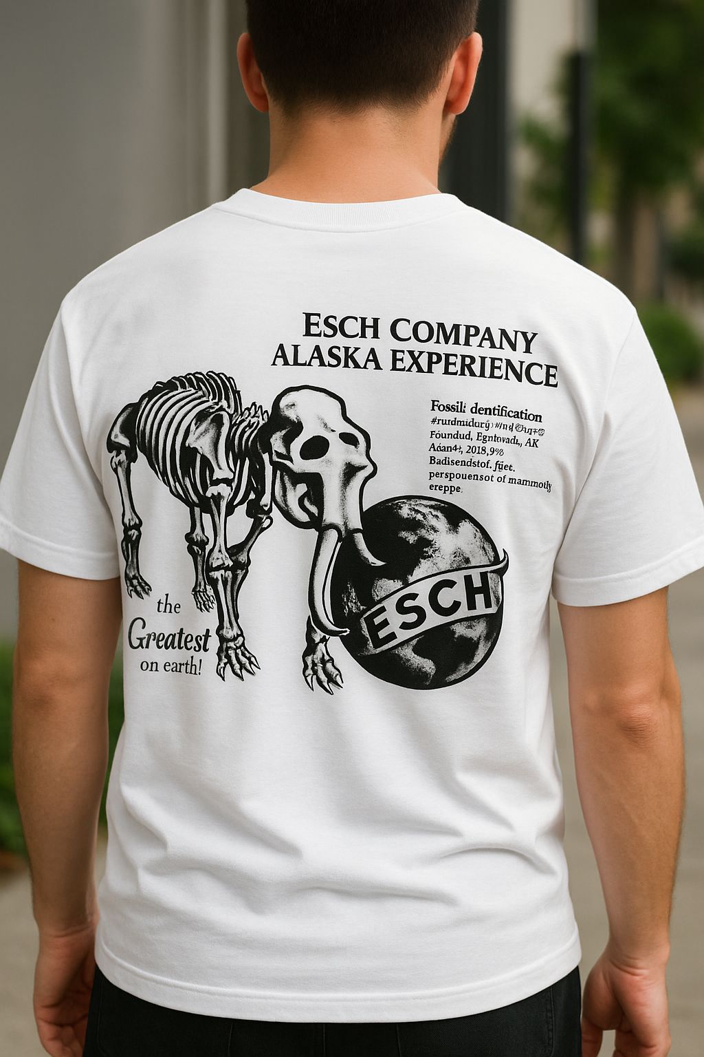Camiseta Esch Company Alaska White