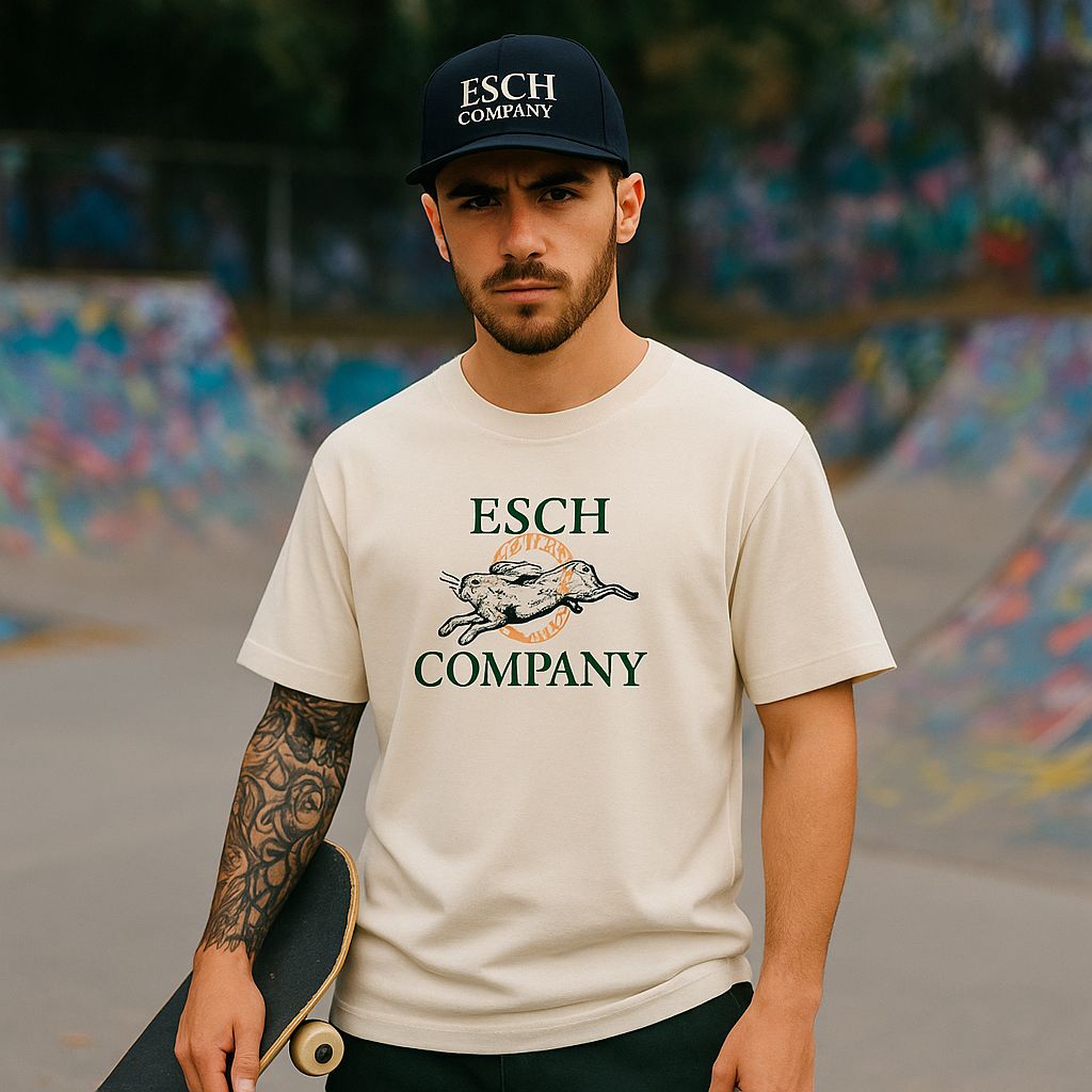 Camiseta Esch Company Alask - White Off