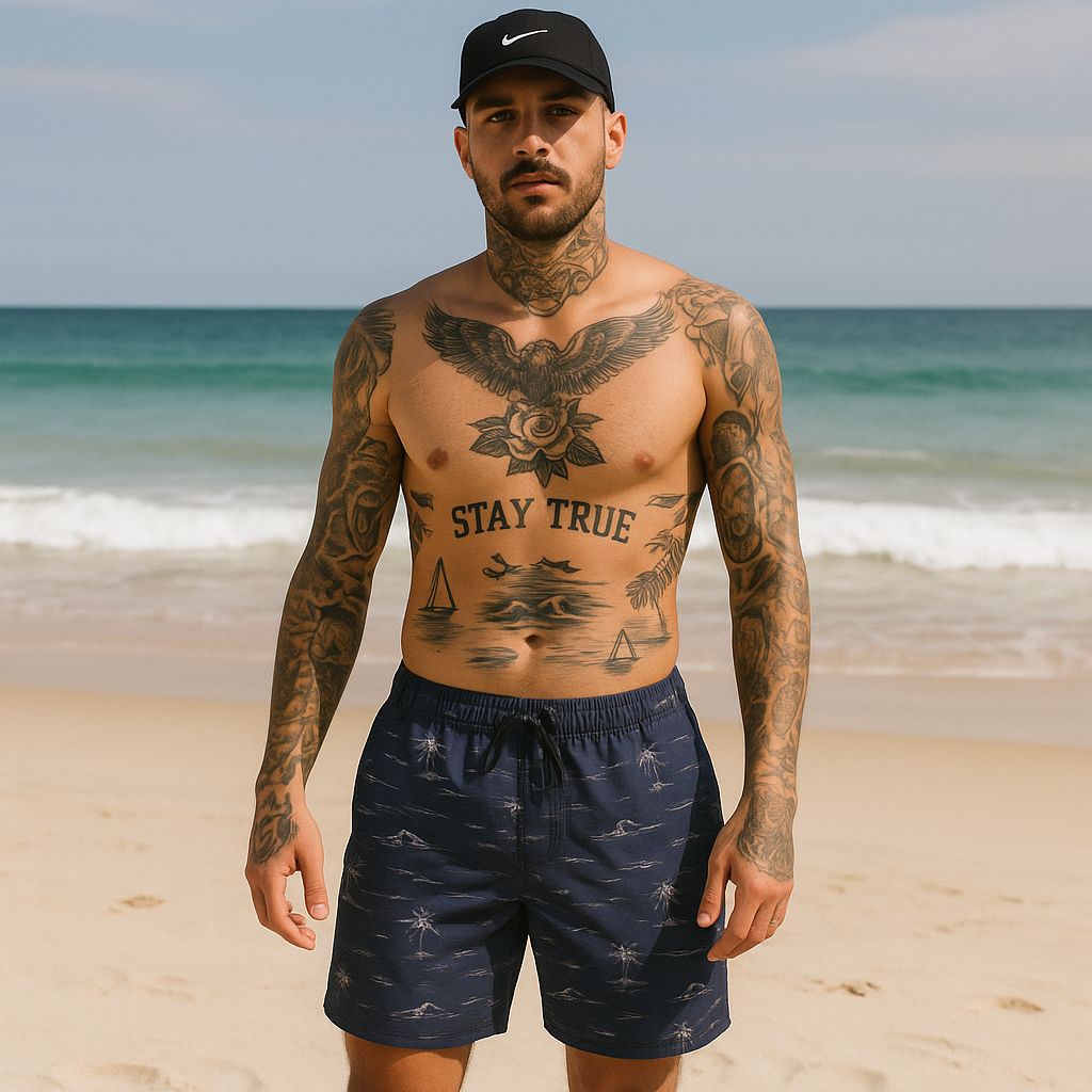 Short Ponciano Island Vibes  Marinho